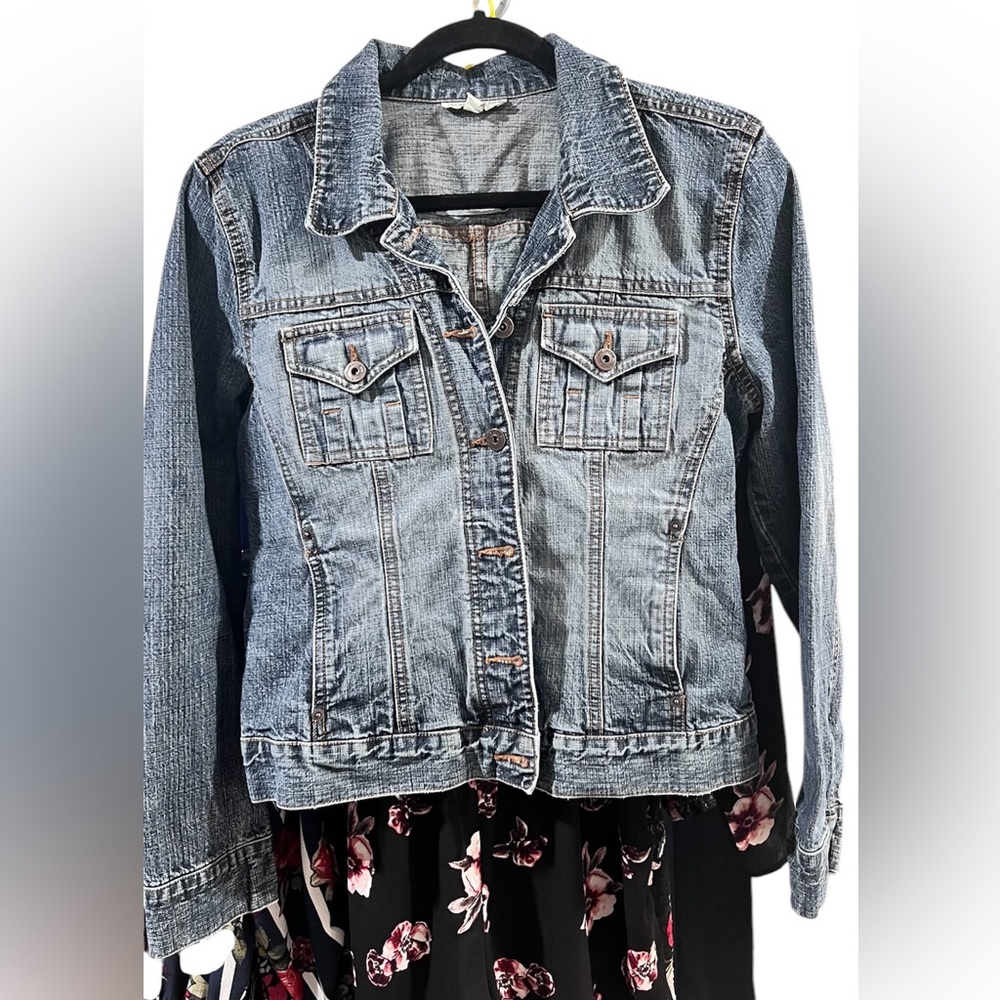 Women's Blue Denim Jacket - Jacob Connexion